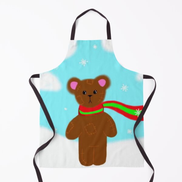 Item preview, bear in a scarf designed and sold by Aizhan896.