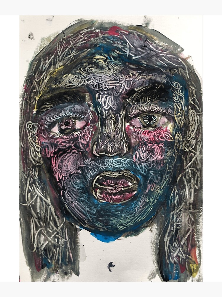 “Eric Carle Inspired Face” Poster for Sale by DanielaVogel | Redbubble