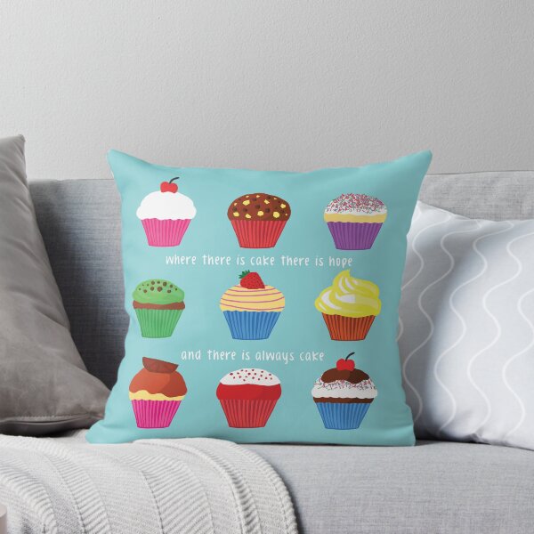 Item preview, Where There Is Cake (BLUE) designed and sold by Shaun Baker.