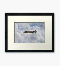 Spitfire - US Eagle Squadron (71 Squadron) Framed Print