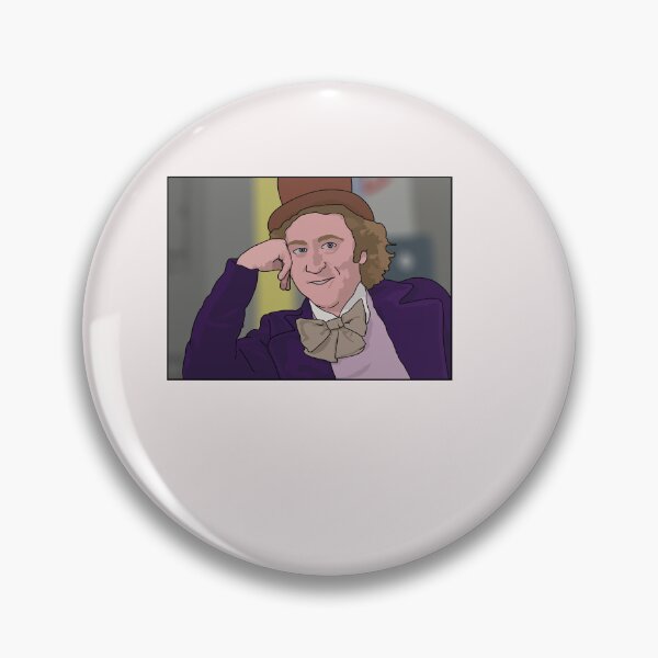 Item preview, Gene Wilder Meme "You Must Be New Here" Sticker designed and sold by Joanna-78.