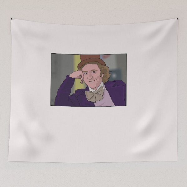 Item preview, Gene Wilder Meme "You Must Be New Here" Sticker designed and sold by Joanna-78.