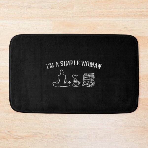 Item preview, I'm A Simple Woman Loves Yoga Coffee Books  designed and sold by tomekae.