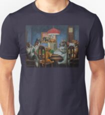 Dogs Playing D&D Unisex T-Shirt