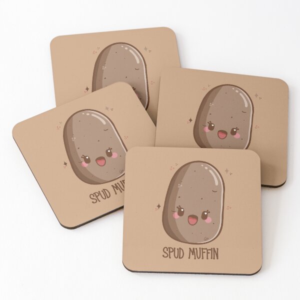 Item preview, “Spud Muffin” Cute Potato Spud  designed and sold by Cyndi Carlson Draws.
