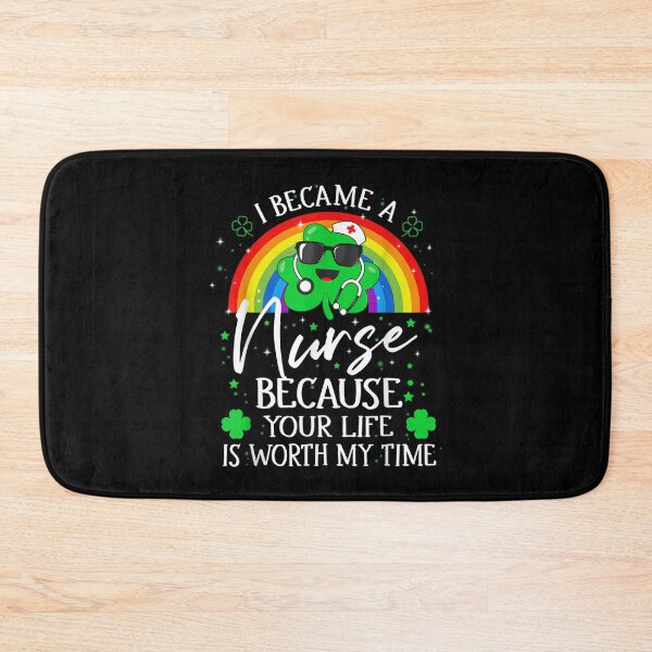 Item preview, I Become A Nurse Because Your Life Is Worth My Time  designed and sold by tomekae.