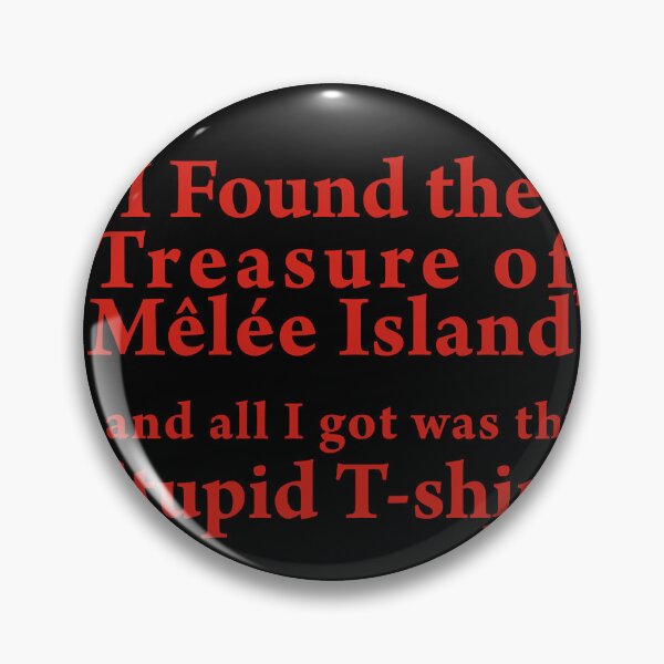 Item preview, Monkey Island Treasure of Melee Island Essential . designed and sold by michelleeir.