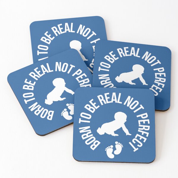 Item preview, Born To Be Real Not Perfect designed and sold by loekend.
