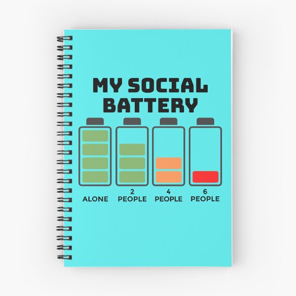 Item preview, My Social Battery designed and sold by zenbition.
