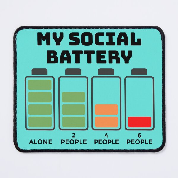 Item preview, My Social Battery designed and sold by zenbition.