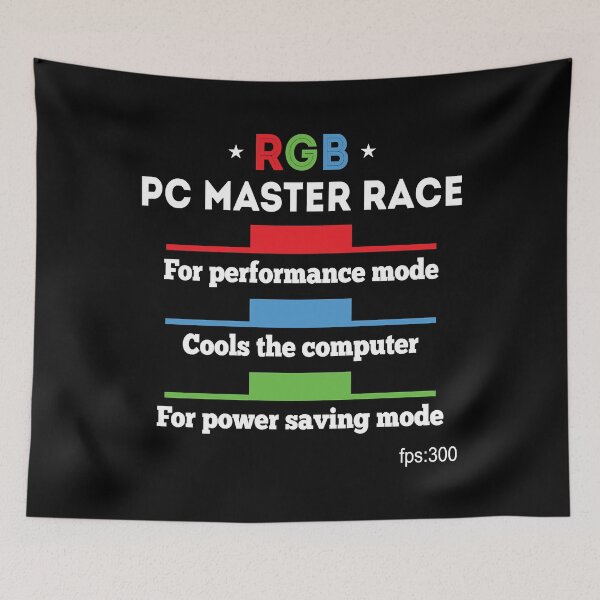 Item preview, More RGB More FPS Pc Master Race Classic . designed and sold by michelleeir.