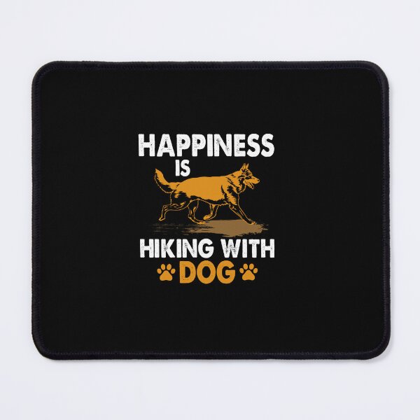 Item preview, Happiness Is Hiking With A Dog designed and sold by OutLoudDesigns.