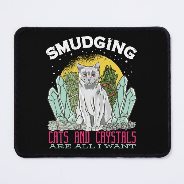 Item preview, Smudging Sage Cats And Crystals Art designed and sold by MrEddie10.