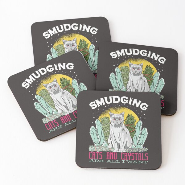 Item preview, Smudging Sage Cats And Crystals Art designed and sold by MrEddie10.
