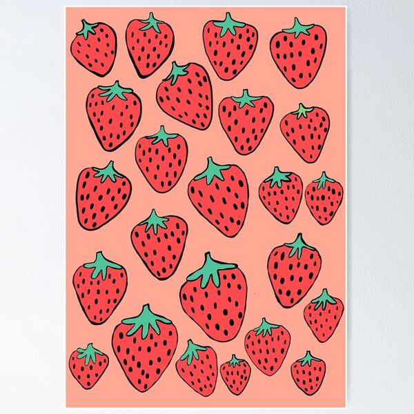 Item preview, Strawberry bliss designed and sold by theseakiwi.