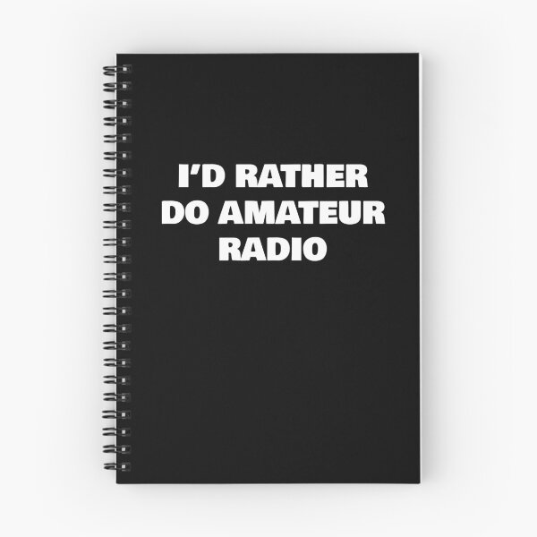 Item preview, I’D RATHER DO AMATEUR RADIO designed and sold by joebrad.