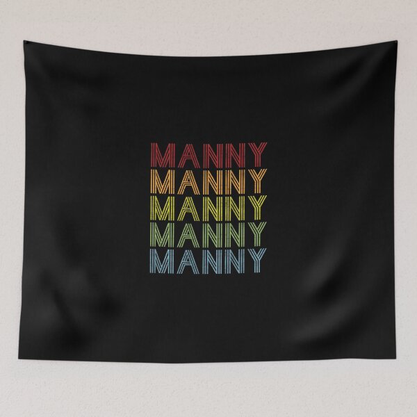 Item preview, Manny Name T Shirt - Manny Vintage Retro Manny Name Gift Item Tee designed and sold by chezeva.