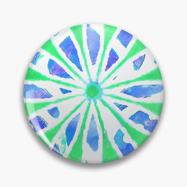 Item preview, Blue, green, and white flower graphic  designed and sold by BJG1966.