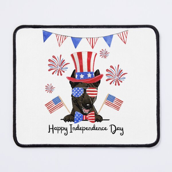 Item preview, America dog Happy Independence Day July 4th designed and sold by atevern.
