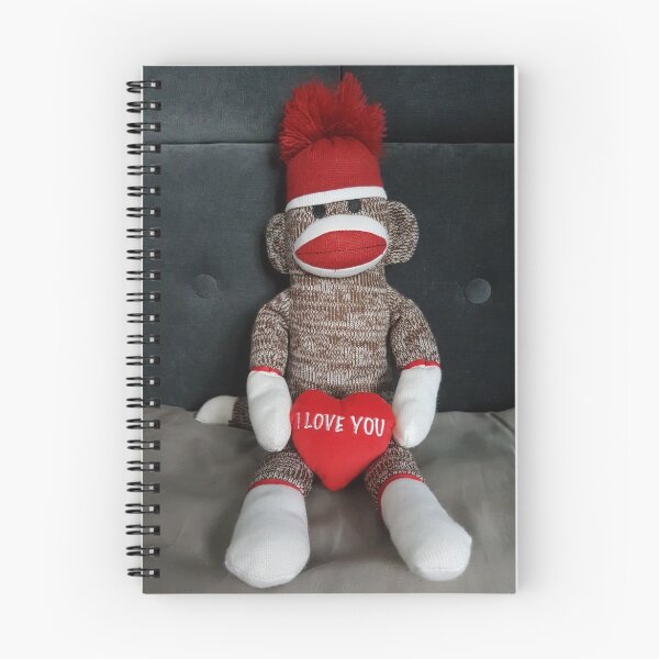 Item preview, I Love You Sock Monkey designed and sold by Kyra Nankivell.