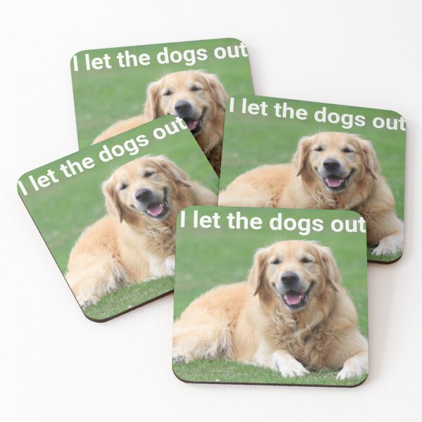 Item preview, I let the dogs out designed and sold by Grannys-Closet.