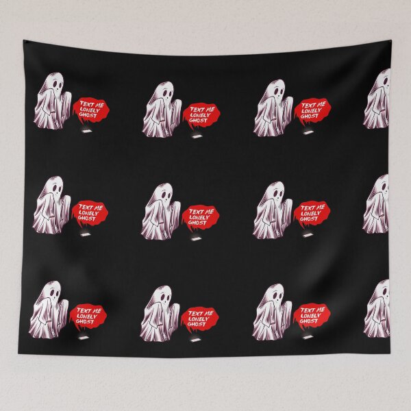Item preview, Text me lonely ghost designed and sold by DopeDesign111.