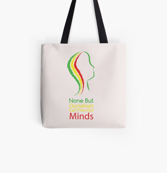 EMANCIPATE YOURSELVES TOTE SHOLDER BAG Reggae Rasta Bob Marley Redemption Song