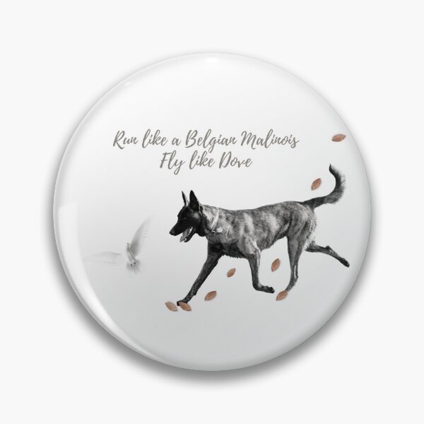 Item preview, Run Like Belgian Malinois Fly Like Dove Tshirts, mugs, backpacks designed and sold by PoeticWorld1.