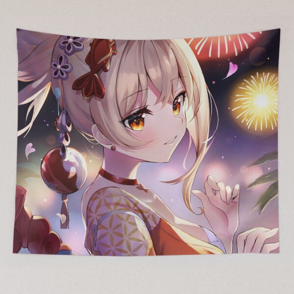 Item preview, Hanabi Yoimiya Genshin Impact designed and sold by genshinwaifus.