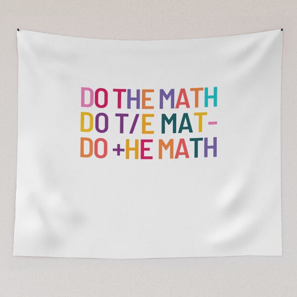 Item preview, Do the math sticker  designed and sold by cassidy201817.