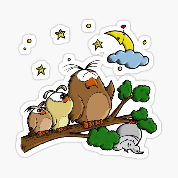 Owl you need is love Sticker
