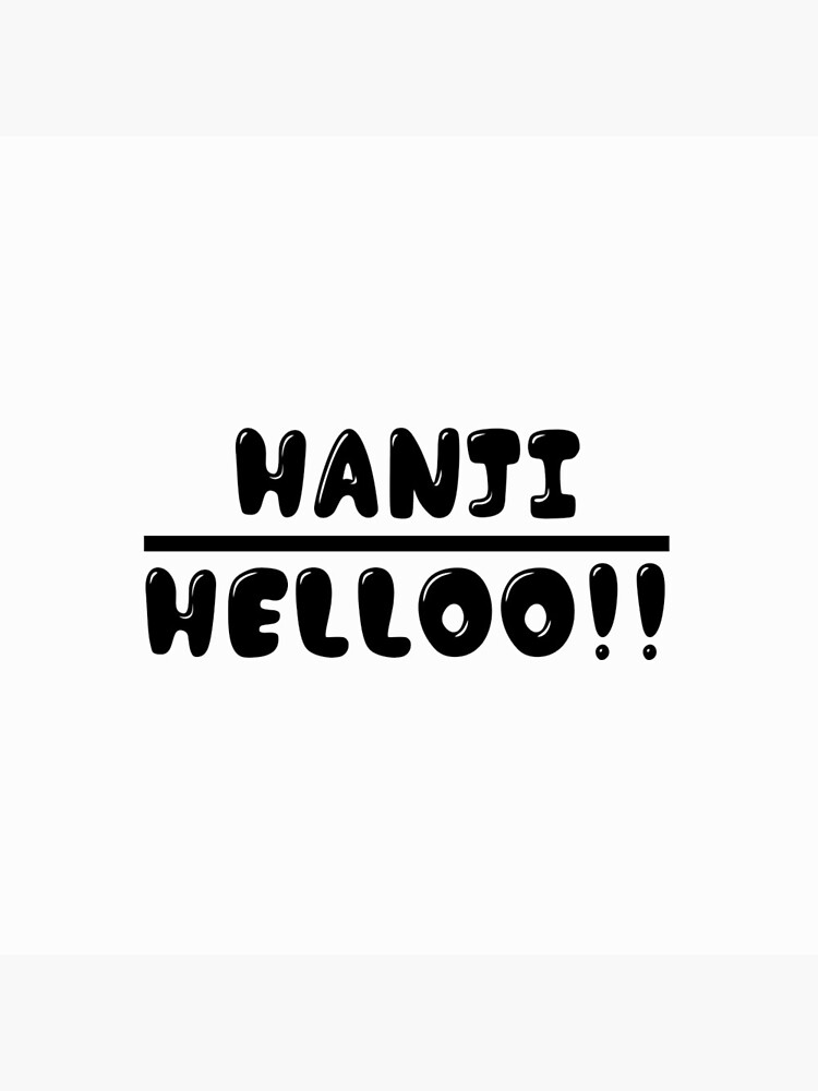 Hanji clearance hello sweatshirt