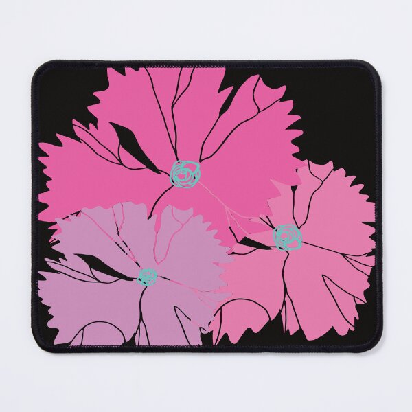 Item preview, Beautiful Violet Malva Flower Plant Design designed and sold by delohill.