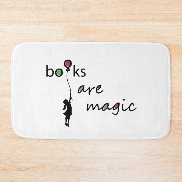 Item preview, Bookish girl with balloon art designed and sold by CamilaDavison.