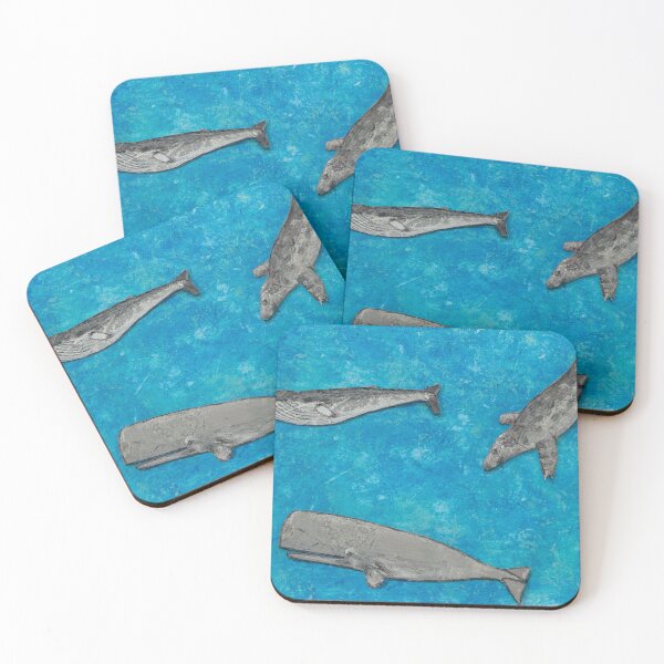 Item preview, Sperm whale minke whale sea lion designed and sold by handmadehipsters.