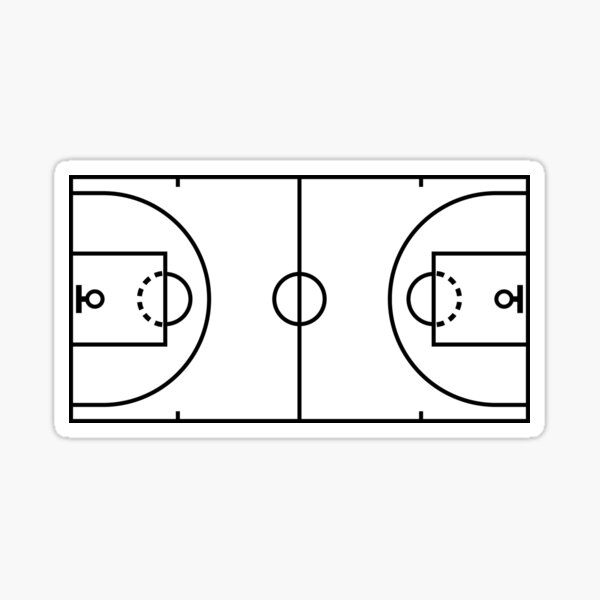 Item preview, Basketball Court designed and sold by EvolvClothing.