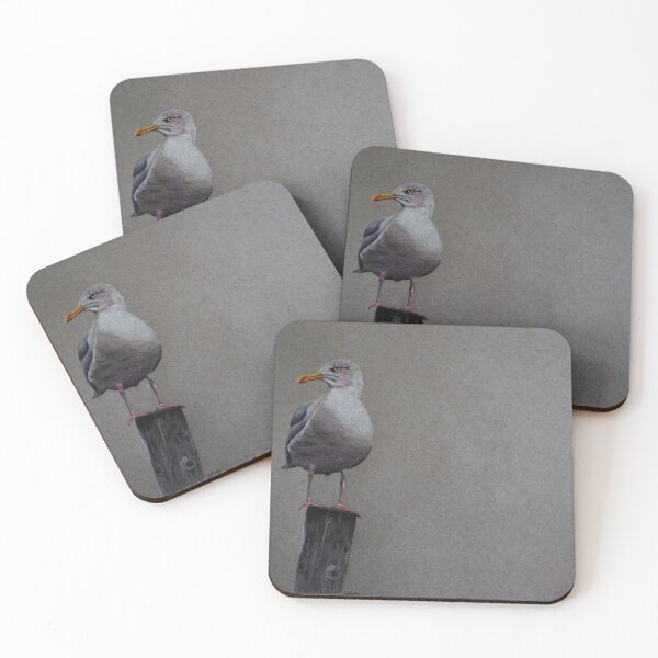 Item preview, Grumpy seagull  designed and sold by Old Friends Pet Portraits.