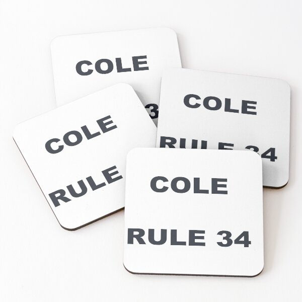 Item preview, Cole Rule 34 designed and sold by rideroffice.
