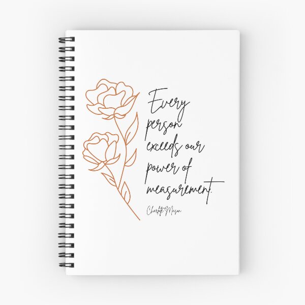 Item preview, Every Person Exceeds Our Power of Measurement - Charlotte Mason // Floral Art Gift for Teachers, Homeschool Moms, Therapists designed and sold by thehomeroom.