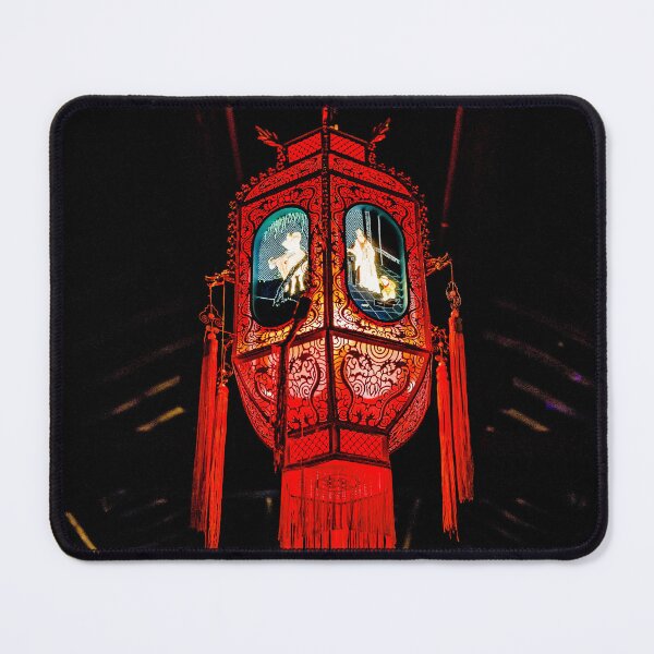 Item preview, Chinese style red lantern with black background designed and sold by PicHuang.