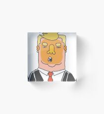 Trump Acrylic Block