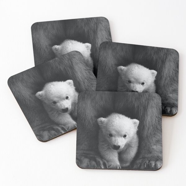 Item preview, Polar Bear Cub in Mother Arms designed and sold by TheWildFlix.