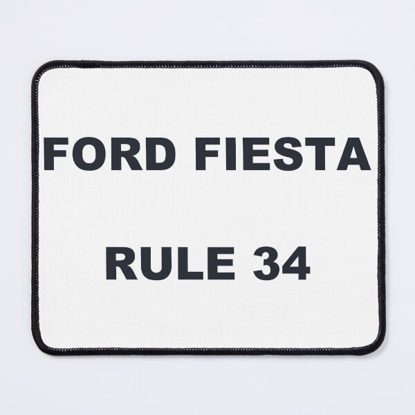Item preview, Ford Fiesta Rule 34 designed and sold by rideroffice.