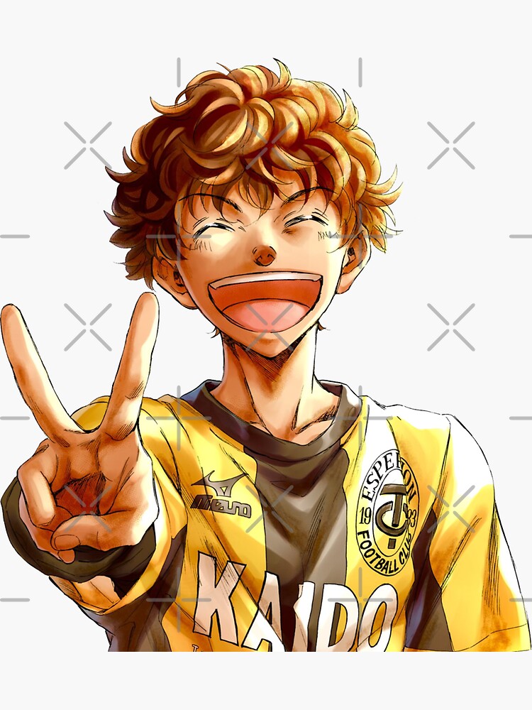 "Aoashi - Ashito Aoi" Sticker by zmsickmarvel | Redbubble