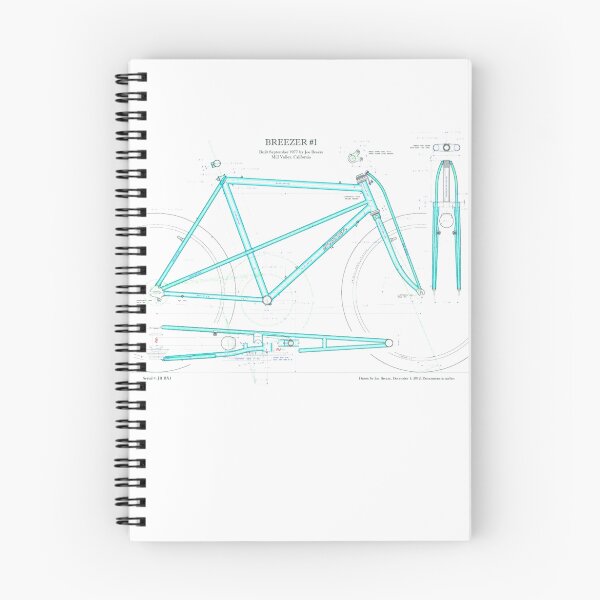 Aperçu de l'œuvre Géométrie du vélo créée et vendue par zannox.
