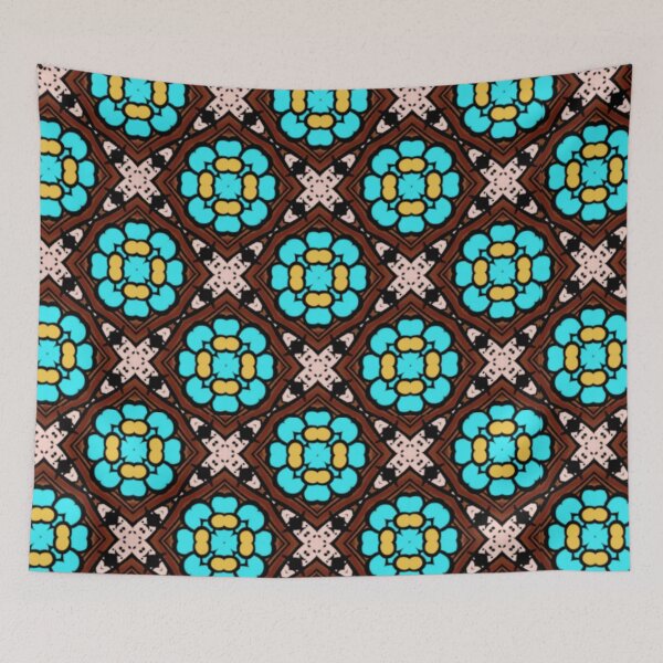 Artikelvorschau, Hölzerner Hintergrund der blauen Blumen entworfen und verkauft von Crochetamommy.
