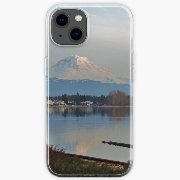 Mt. Rainier in Spring iPhone Soft Case