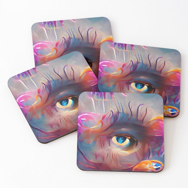Item preview, Trippy psychedelic Surreal Dream Eyes designed and sold by CattlettArt.