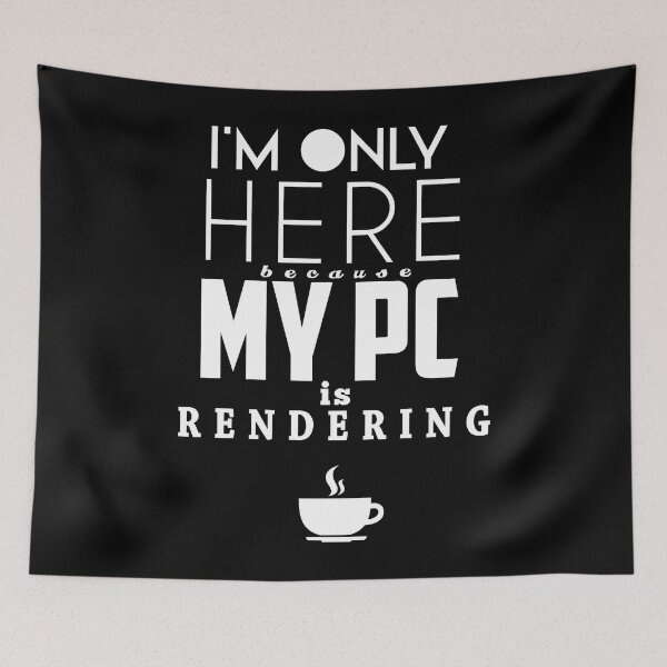 Item preview, Only Here cause I&x27;m Rendering Essential . designed and sold by michelleeir.