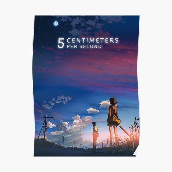 5 Centimeters Per Second Posters Redbubble